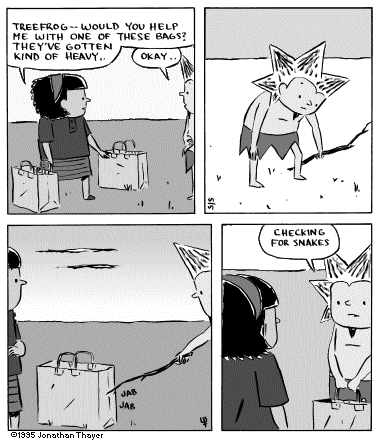 Eight-year old strip