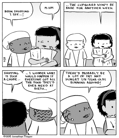 Eight-year old strip