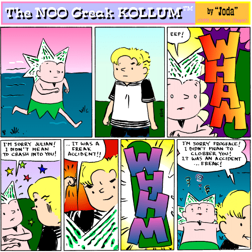 Eight-year-old Sunday strip