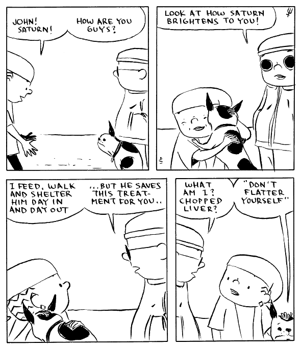 Saturday's strip