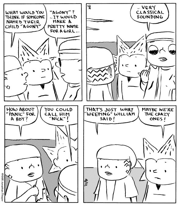 Wednesday's strip
