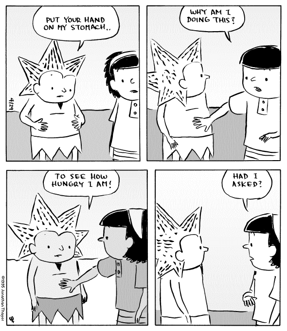 Saturday's strip