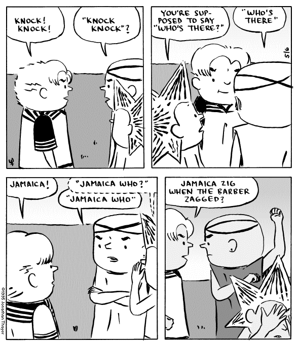 Saturday's strip