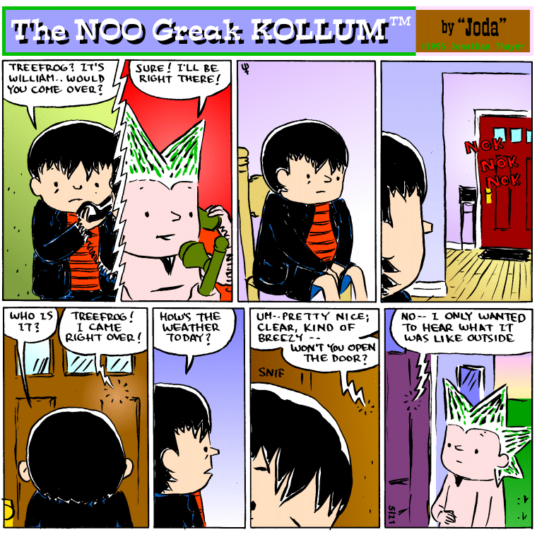 Sunday's strip