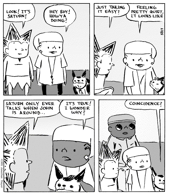 Saturday's strip