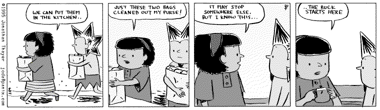 Saturday's strip
