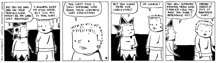 Saturday's strip