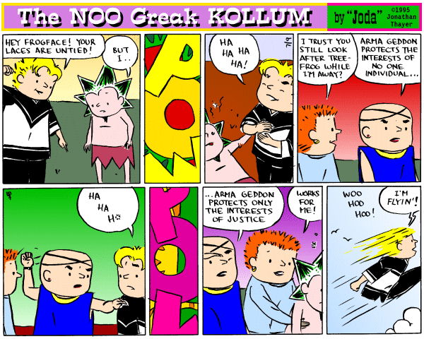 Sunday's strip