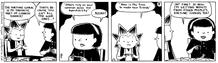 Thursday's strip