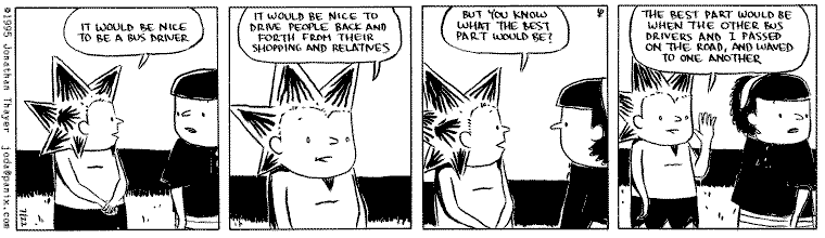 Saturday's strip