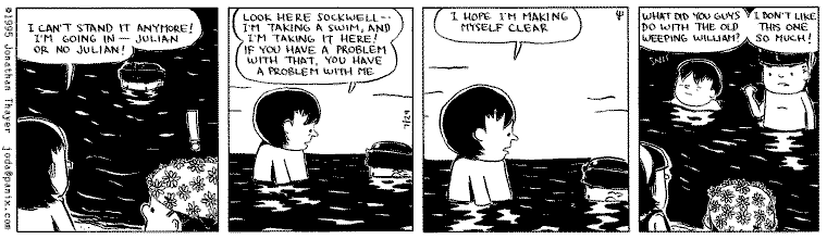 Saturday's strip