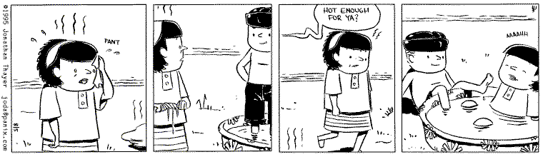 Saturday's strip