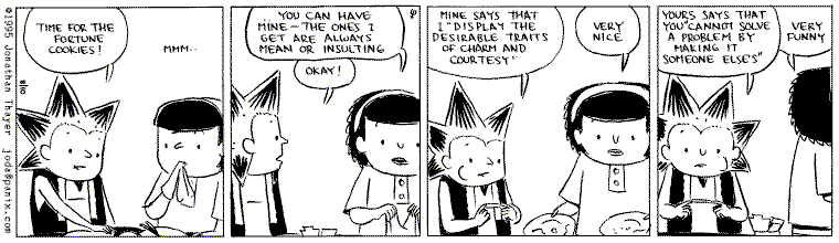 Thursday's strip