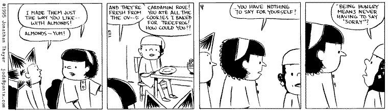 Saturday's strip