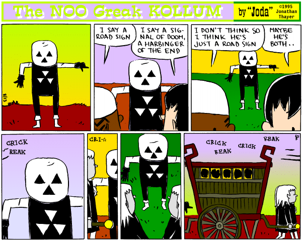 Sunday's strip