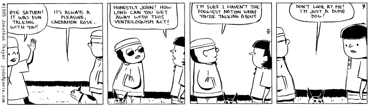Saturday's strip