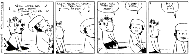 Monday's strip