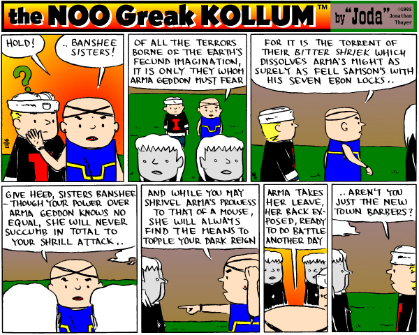 Sunday's strip