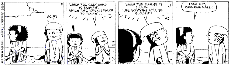 Saturday's strip