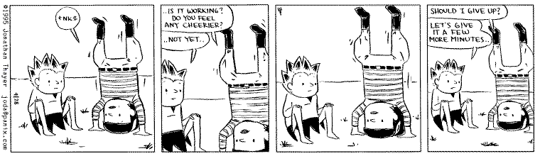 Thursday's strip