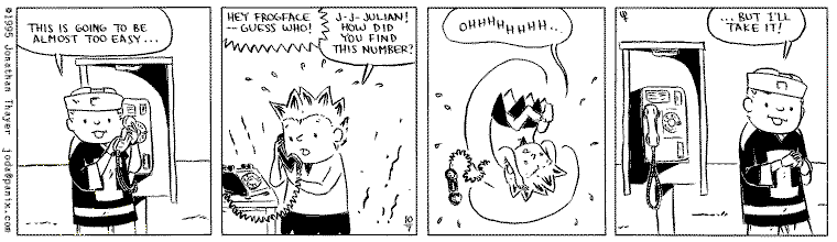 Saturday's strip