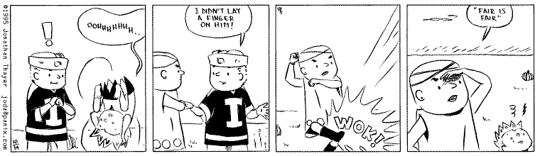 Saturday's strip