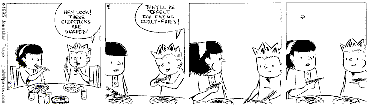 Wednesday's strip