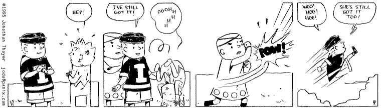 Saturday's strip