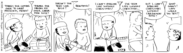 Saturday's strip