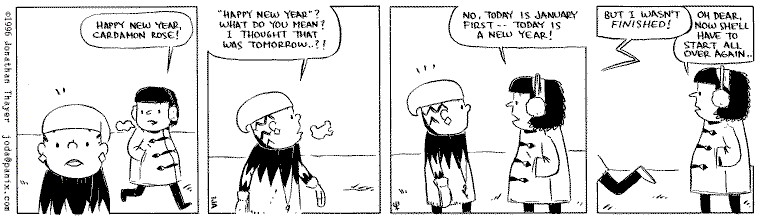 Monday's strip