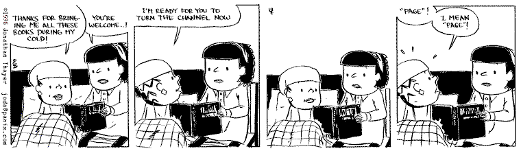 Saturday's strip