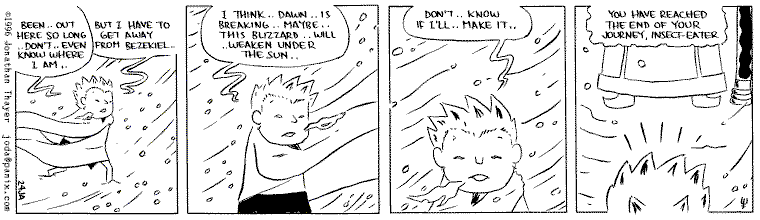 Wednesday's strip