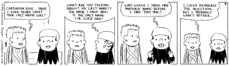 Wednesday's strip
