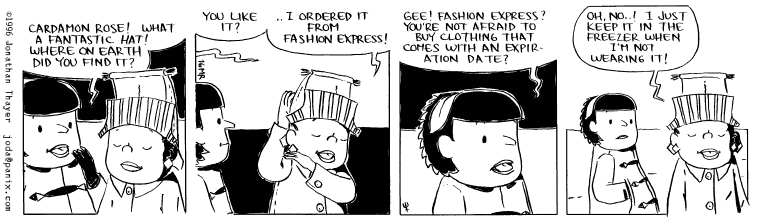 Saturday's strip