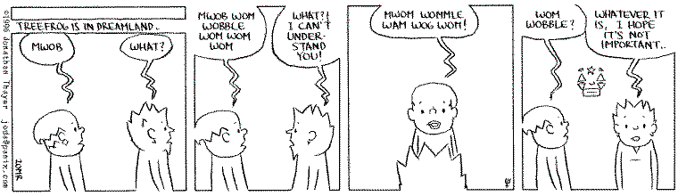 Wednesday's strip