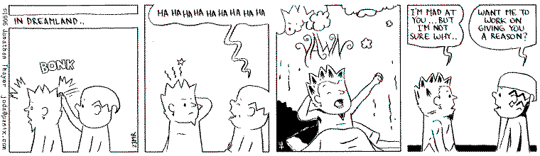 Saturday's strip