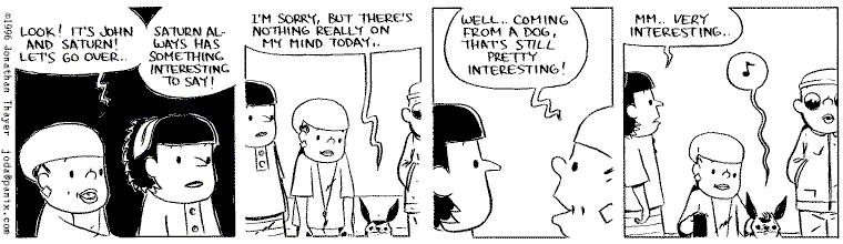 Saturday's strip