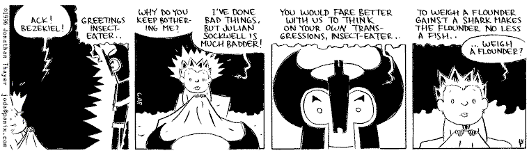 Saturday's strip