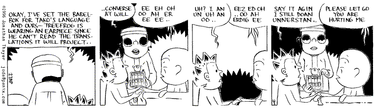 Saturday's strip