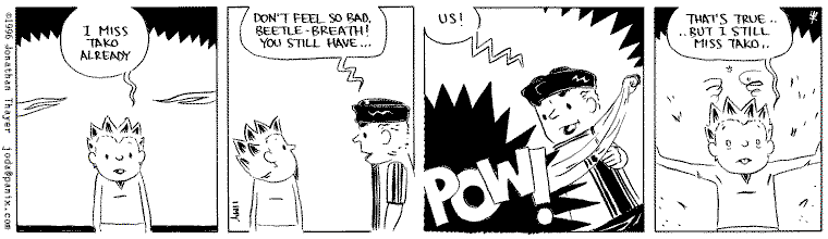 Saturday's strip