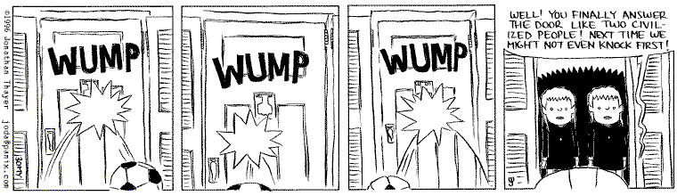 Thursday's strip