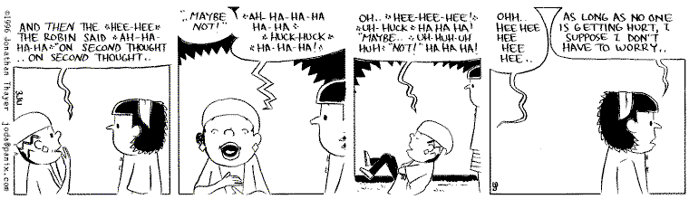 Monday's strip