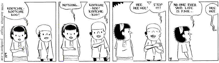 Thursday's strip