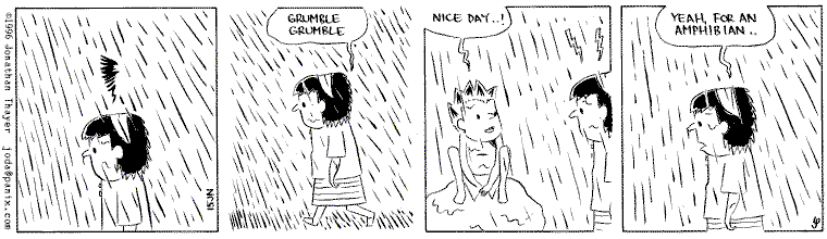 Saturday's strip