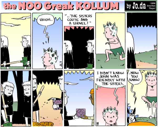 Sunday's strip