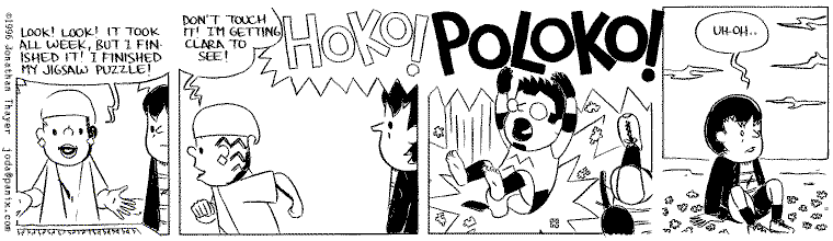 Saturday's strip