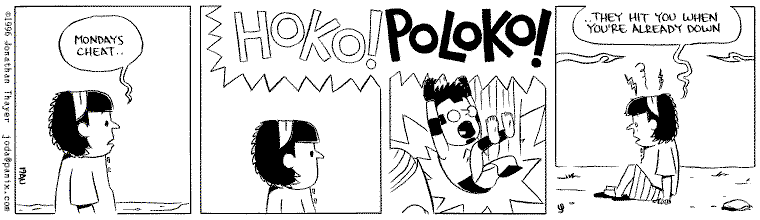 Monday's strip