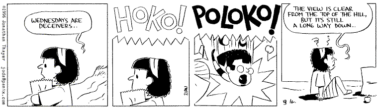 Wednesday's strip