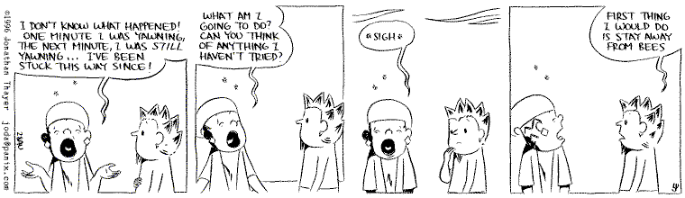 Wednesday's strip