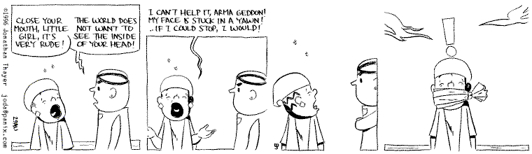 Thursday's strip